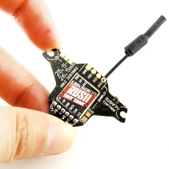 TINY Nano VTX 48CH 350mW Input W/ LED Expansion Board for RC Drone Racing Toothpick Whoop